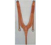 Russet Leather S Pattern Stamped Pulling Collar